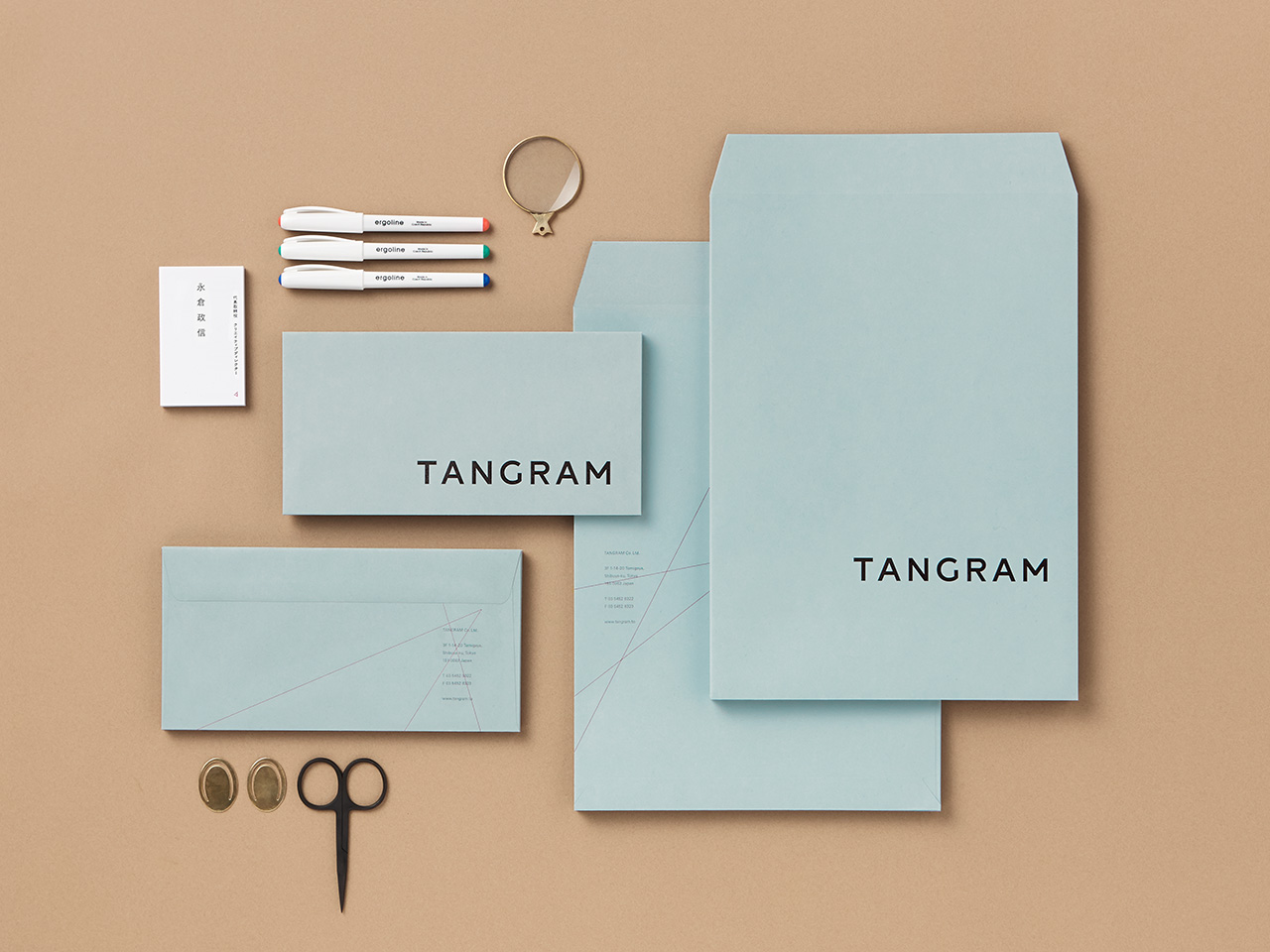 TANGRAM stationery